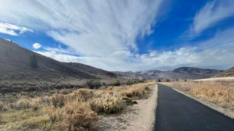 paved Union Pacific Rail Trail 