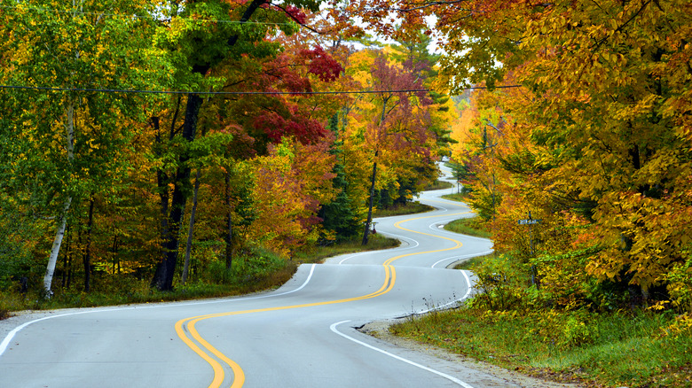 wisconsin fall road