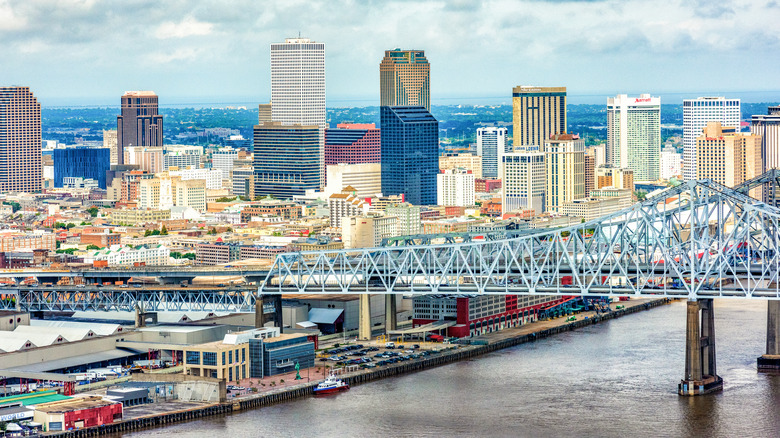 Aerial view of New Orleans 