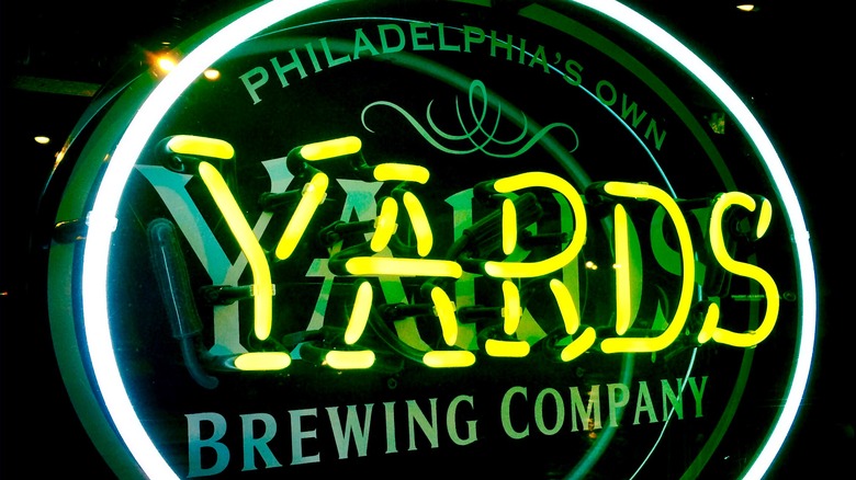 Yards Brewing Company sign