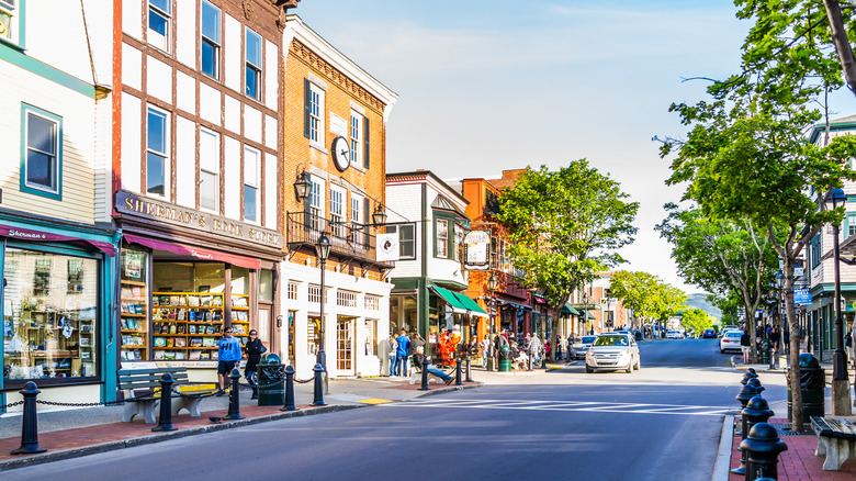 Bar Harbor, Maine street