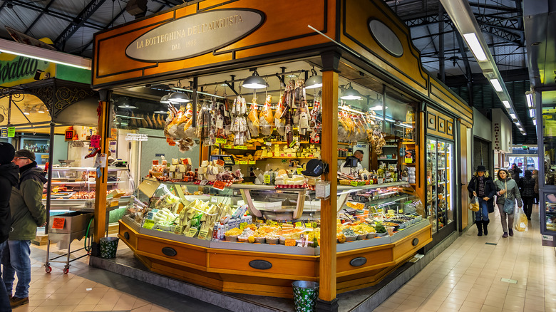 Inside Mercato Sant'Ambrogio Florence