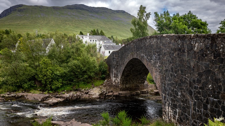 Bridge of Orchy in Scotland