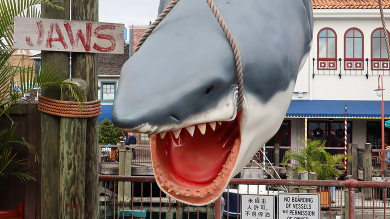 Jaws shark in Universal Studios Florida