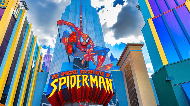 Entrance to The Amazing Adventures of Spider-Man
