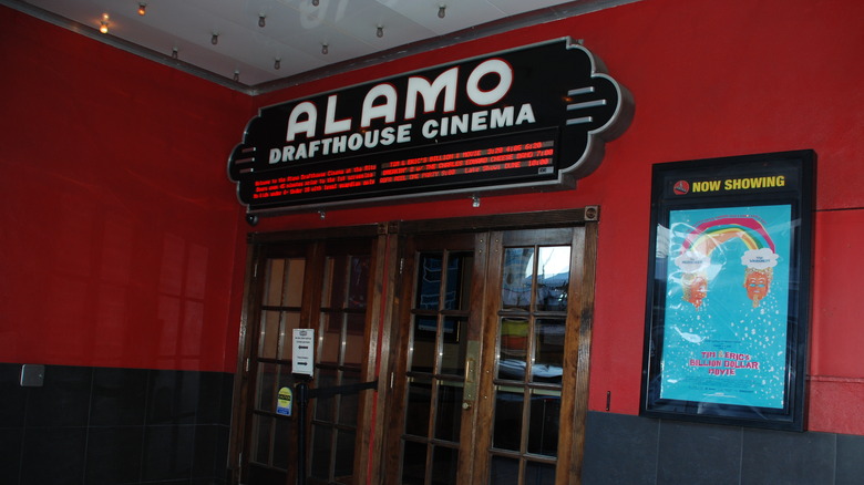 Alamo Drafthouse Cinema entrance in Austin