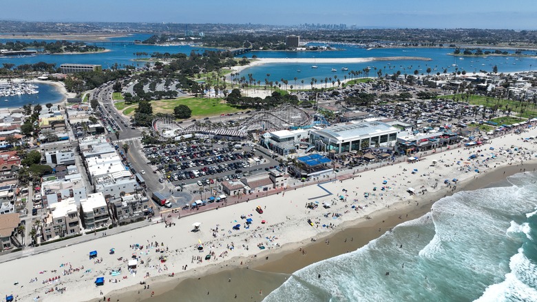 Aerial view of Belmont Park