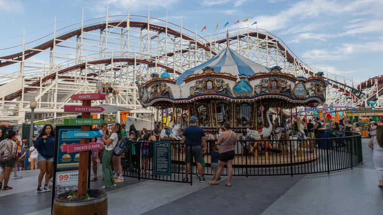 Rollercoasters of Belmont Park