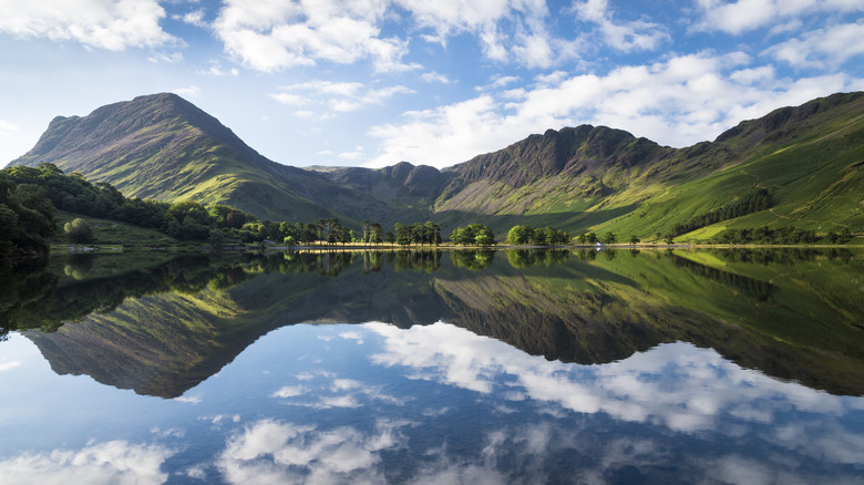 Buttermere Lake in Lake District National Park, U.K.