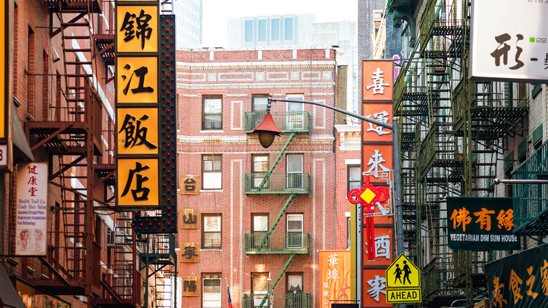 Chinatown in New York City