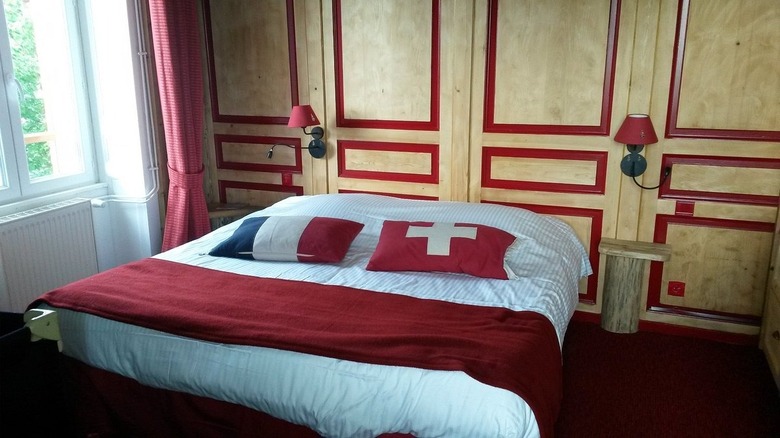 The Hotel Arbez bedroom