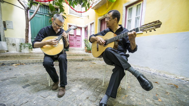 Fado performers in Lisbon