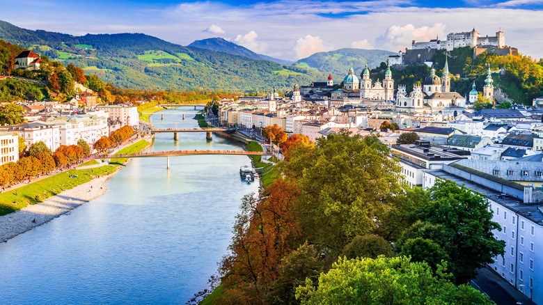 View of Salzburg center