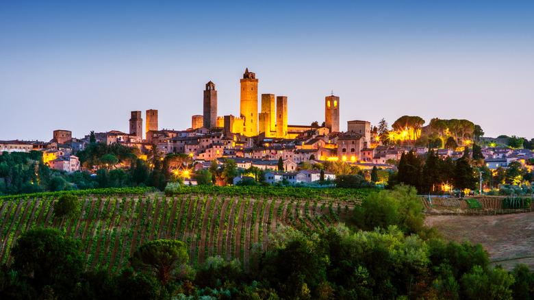 Panoramic view of San Gimignano