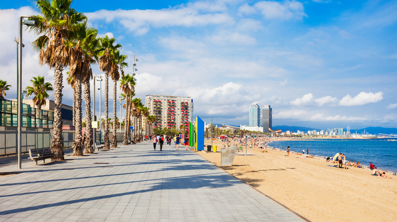 Beach in Barcelona