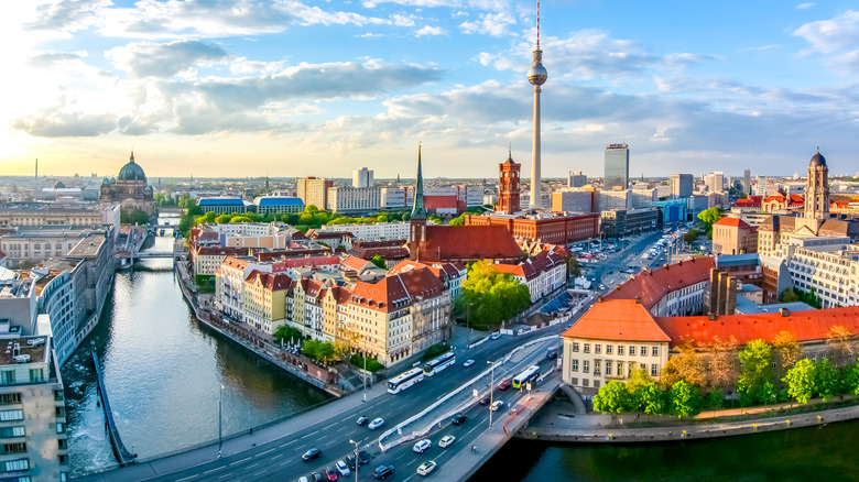 views over popular Berlin neighborhood