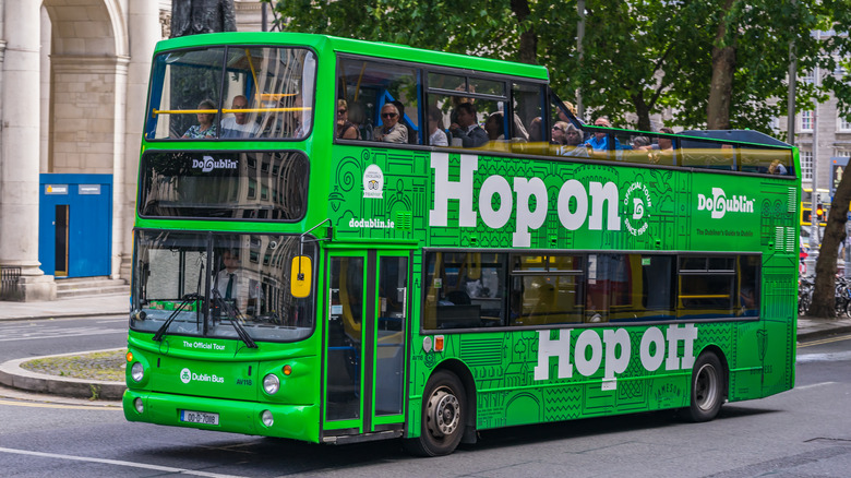 Hop-on bus tour