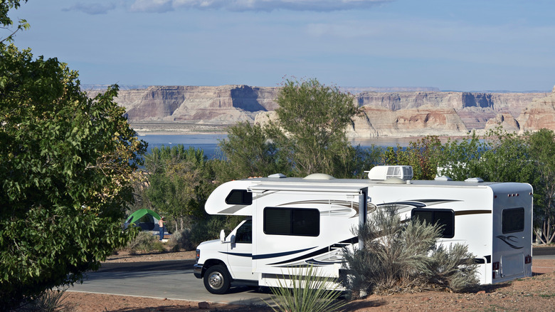 RV Campground near Lake Powell, Arizona