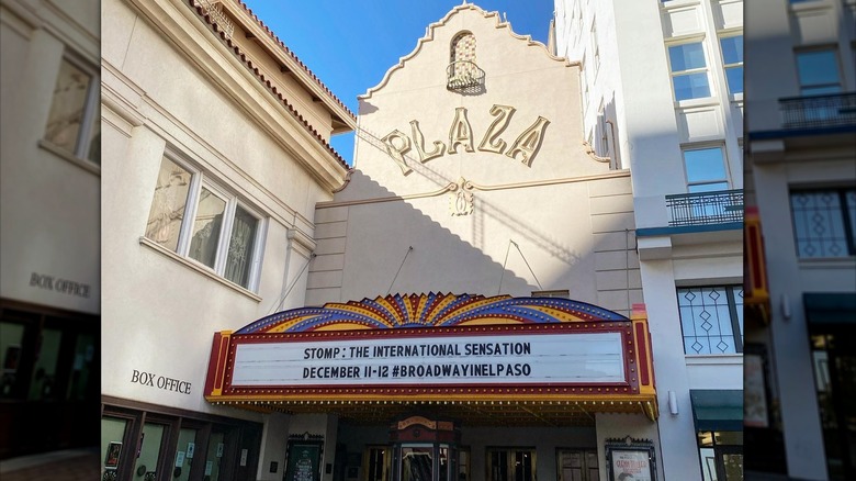 Outside of Plaza Theatre