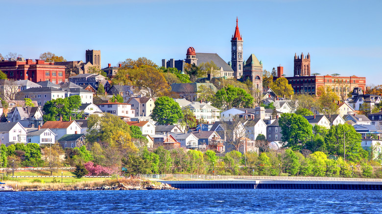 Riverside view of Fall River