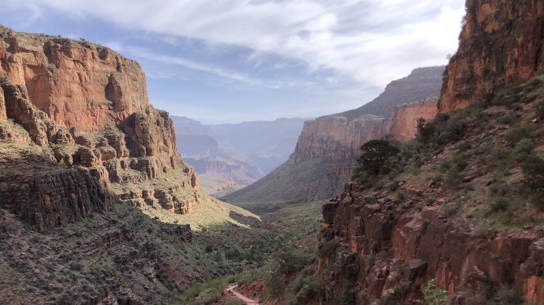 Expansive view of the Grand Canyon