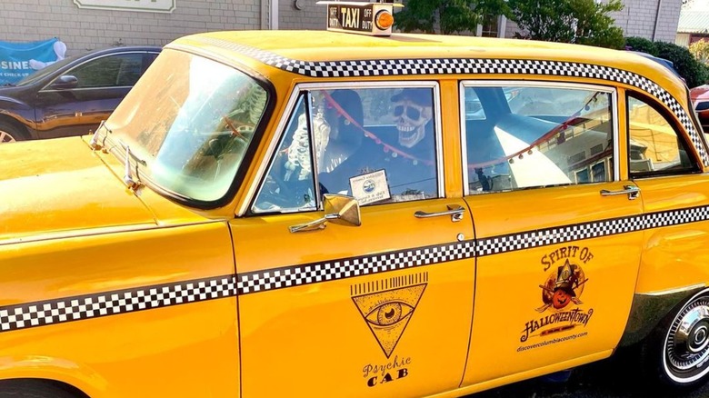 Taxi cab from "Halloweentown"