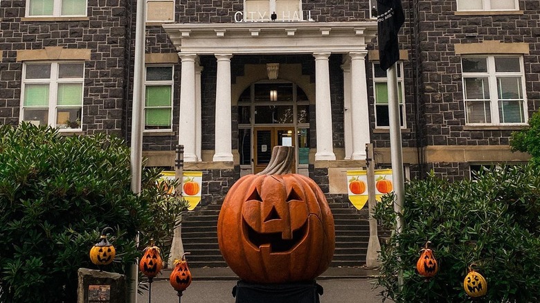 Central Halloweentown pumpkin