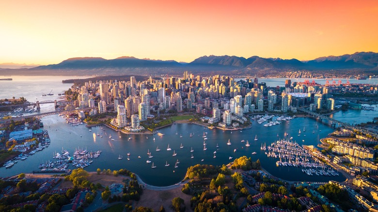 Vancouver from above