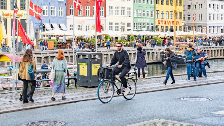 Street scene in Copenhagen