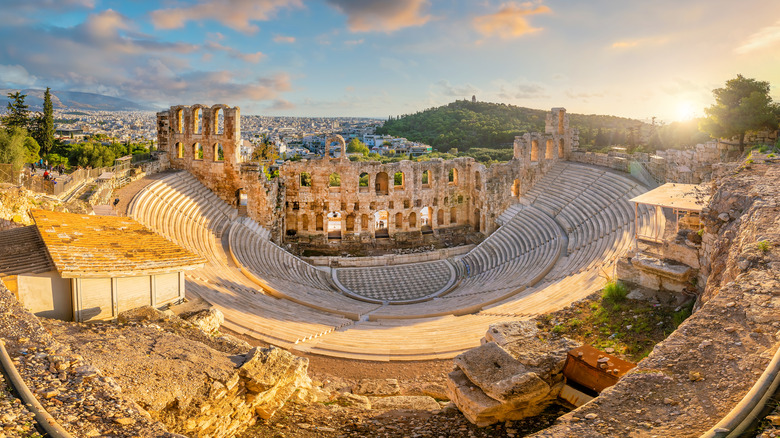The Odeon in Athens