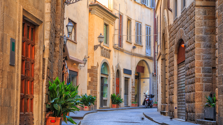 The streets of Florence