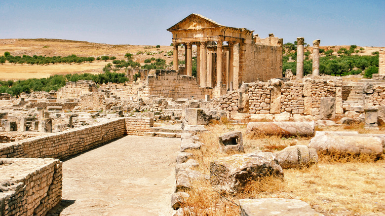 Ancient Roman city in Tunisia