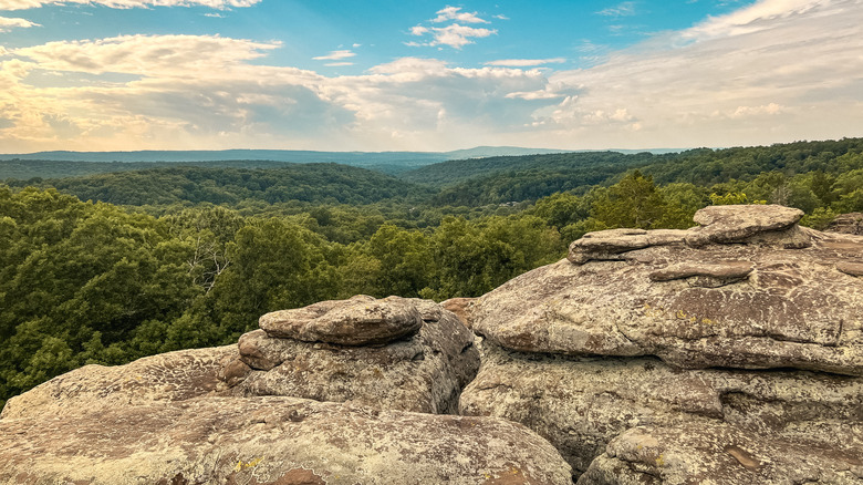 Garden of the Gods is in Illinois' Shawnee National Forest.