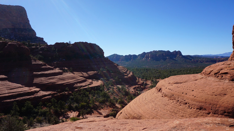 View from the Broken Arrow Trail near Sedona, Arizona