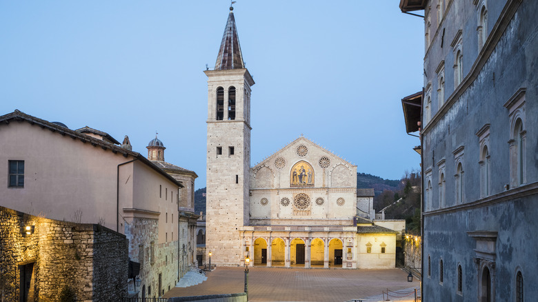 City square in Umbria