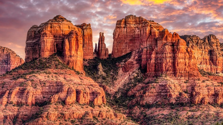 Red rock mountains in Arizona