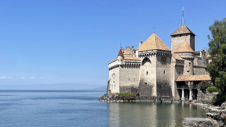 castle on the lake