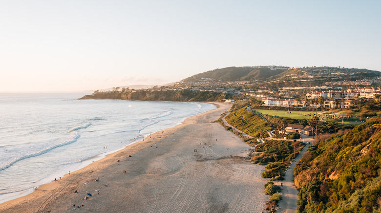 Ariel view of Salt Creek Beach