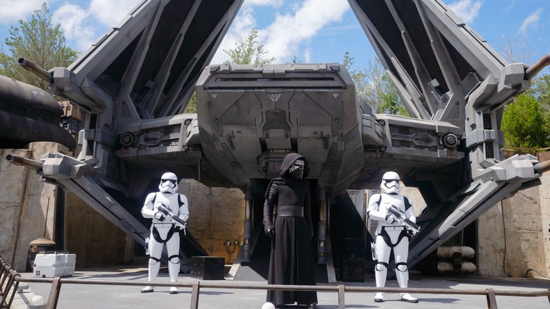 Stormtroopers Kylo Ren at Hollywood Studios