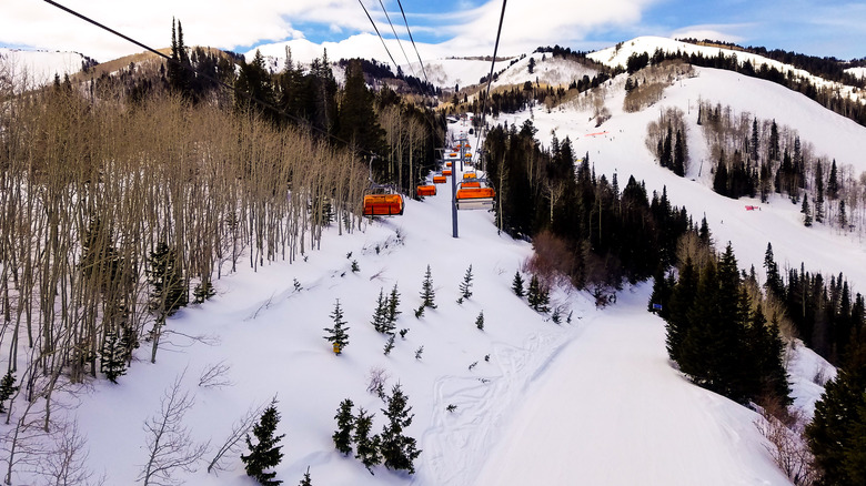 Park City Utah Ski Lift