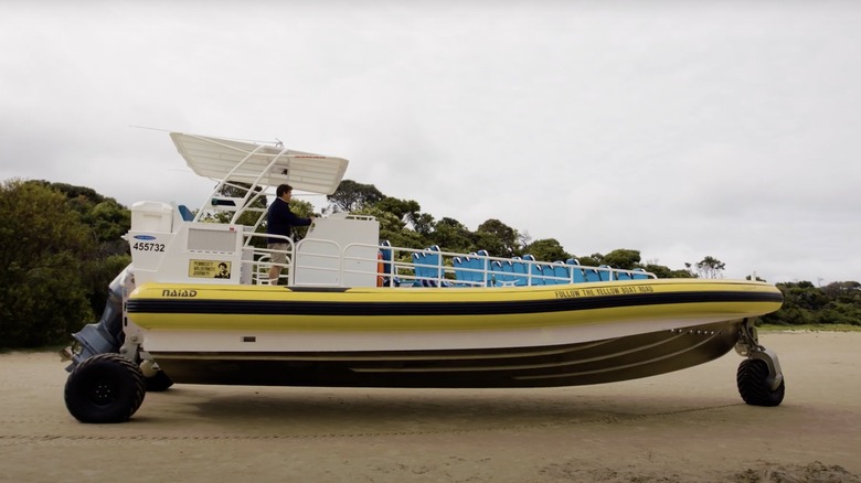 Wilsons Prom cruise amphibious boat