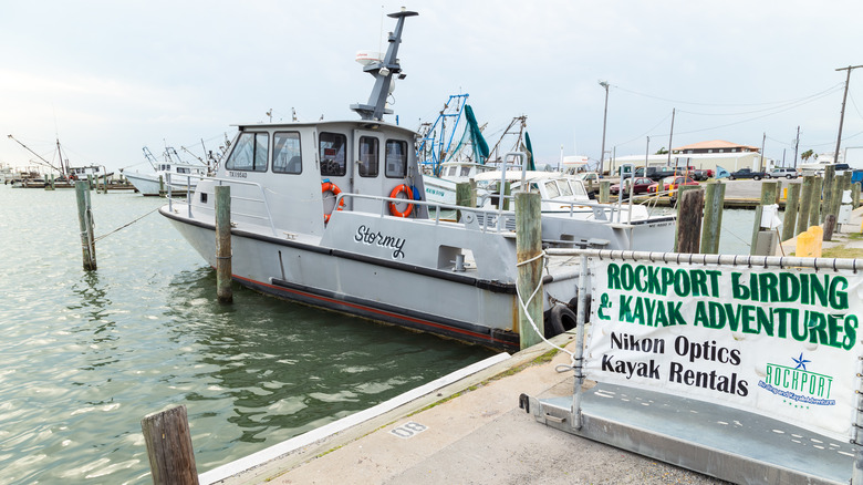 charter boat in Rockport, Texas