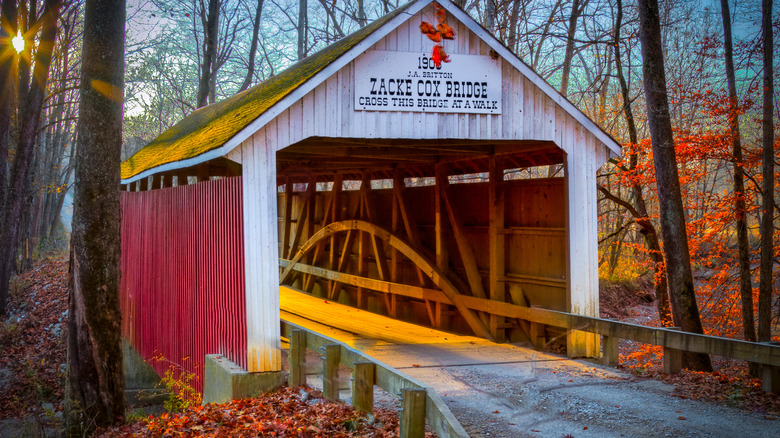 Covered bridge in Parke County