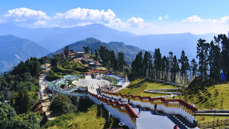 Bridge pathway in Pelling