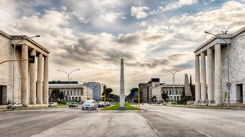 EUR district obelisk