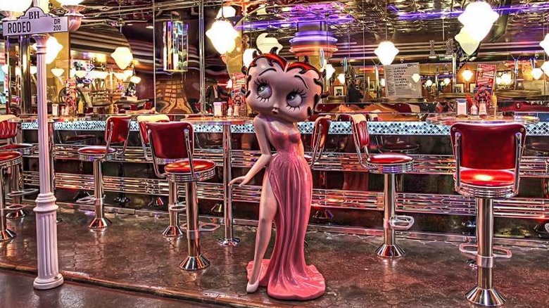 The interior of Beverly Hills Diner