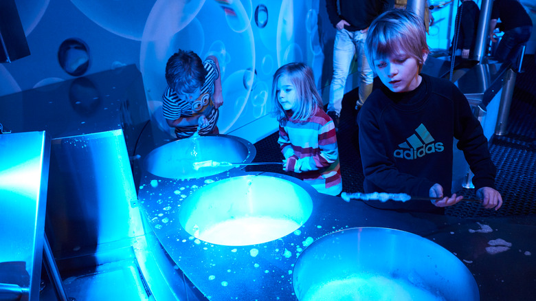 Children at Astronomy Center