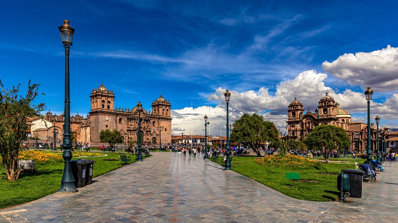 Main square in Cusco, Peru