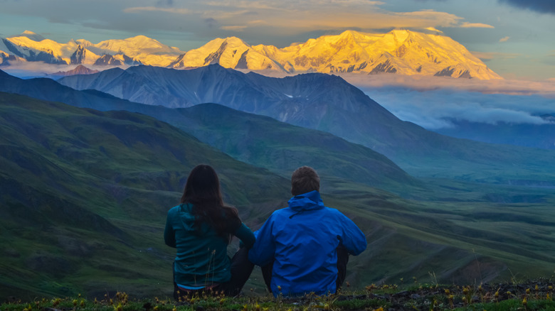 Couple in Denali National Park