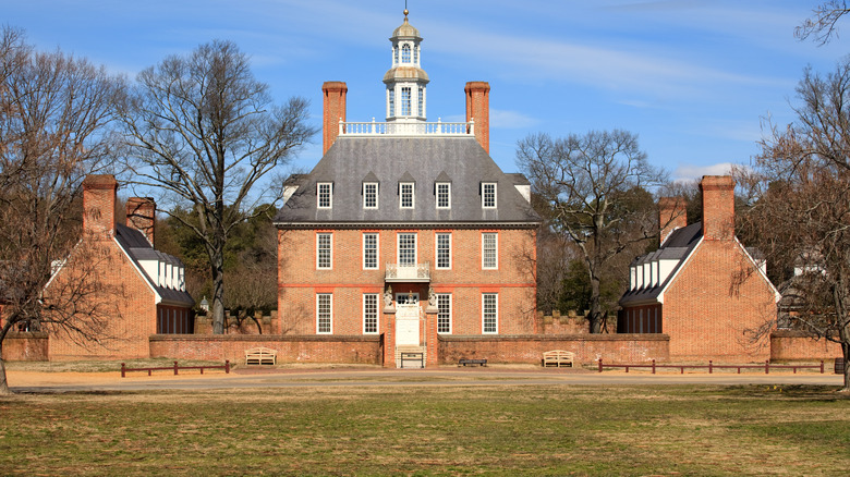 the Governor's Palace in Williamsburg
